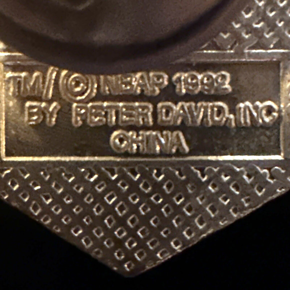 NBA Orlando Magic Small Pin 1992 Basketball Peter David Design Vintage - Picture 3 of 4